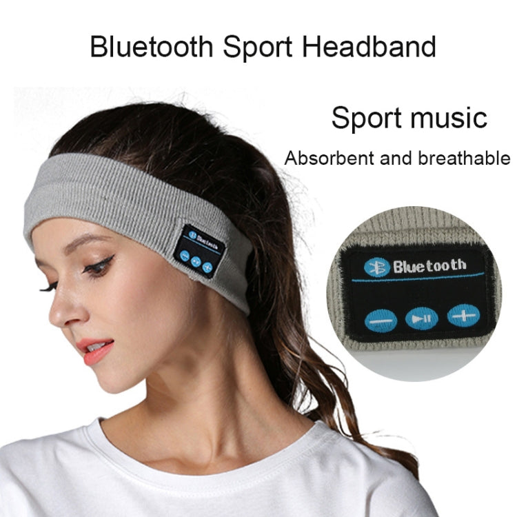 My-Call Bluetooth V5.0 Headsfree Sport Headband Music Headwear for iPhone 6 & 6s / iPhone 5 & 5S / iPhone 4 & 4S and Other Bluetooth Devices, Music Headwear Grey, usic Headwear Black, Music Headwear Dark Gray