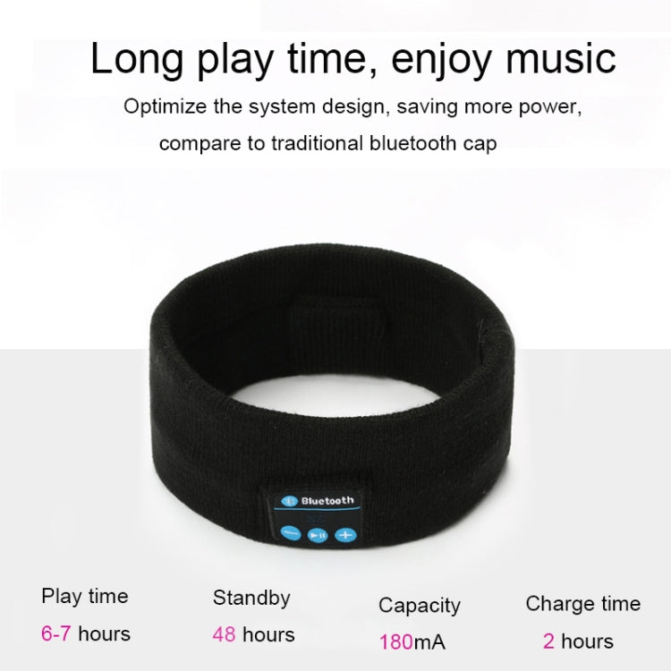 My-Call Bluetooth V5.0 Headsfree Sport Headband Music Headwear for iPhone 6 & 6s / iPhone 5 & 5S / iPhone 4 & 4S and Other Bluetooth Devices, Music Headwear Grey, usic Headwear Black, Music Headwear Dark Gray