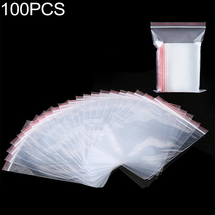 100pcs Self Adhesive Seal High Quality Plastic Opp Bags (12x18cm), 12x18cm