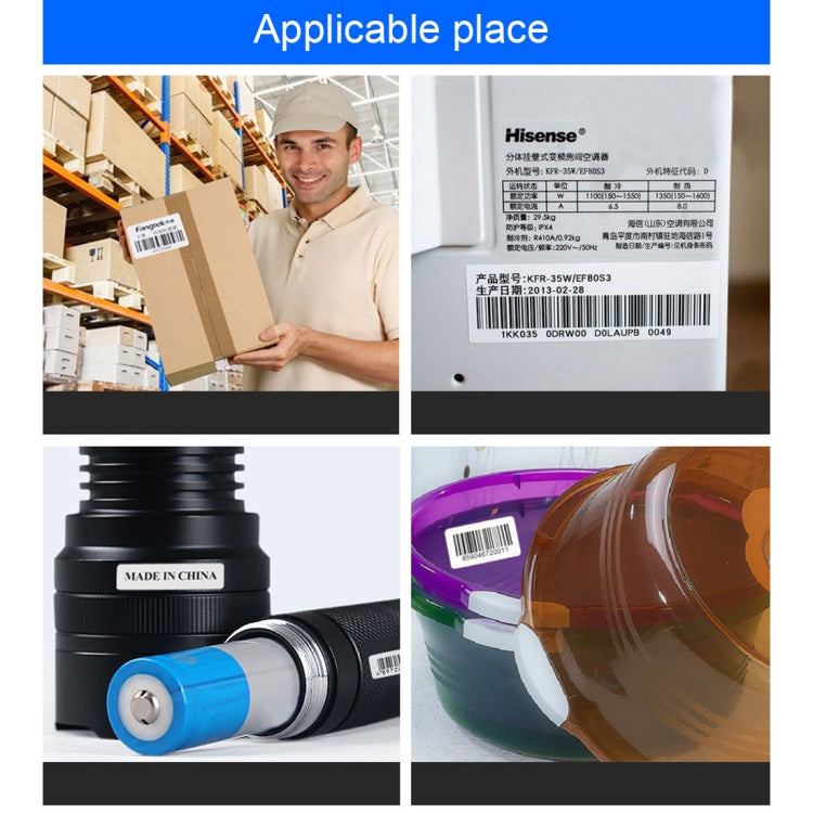 Thermal Printing Paper / Thermal Adhesive Label Paper, Size: 100mm x 100mm（500pcs Labels）, 100x100mm