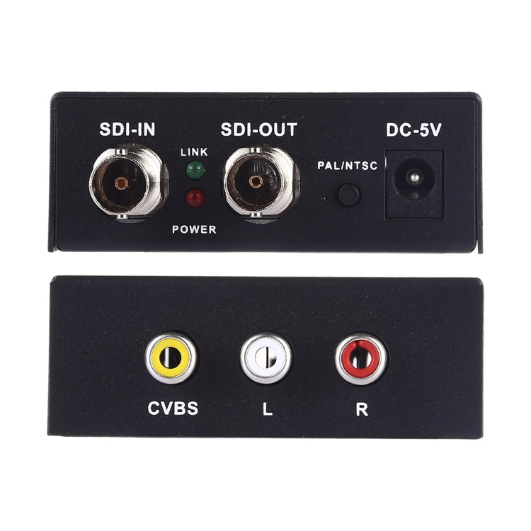 NF-F001 3G SDI to AV +  SDI Scaler Converter, Allow SD-SDI / HD-SDI / 3G-SDI Shown on HDTV, SDI to AV