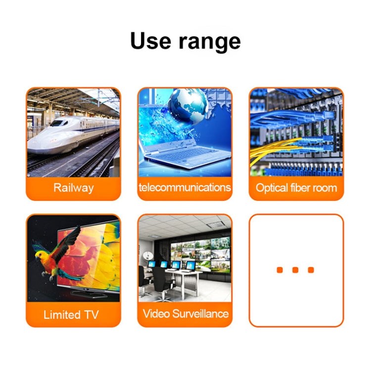 SC-SC Single-Core Multi Mode Fiber Optic Jumper,Length: 3m, Single-Core Multi Mode