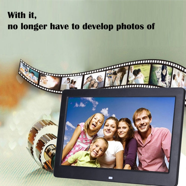 10.1 inch HD Wide Screen Digital Photo Frame with Holder & Remote Control, Allwinner E200, Alarm Clock / MP3 / MP4 / Movie Player, 10.1 inch Allwinner E200, 10.1 inch/HSD-P503