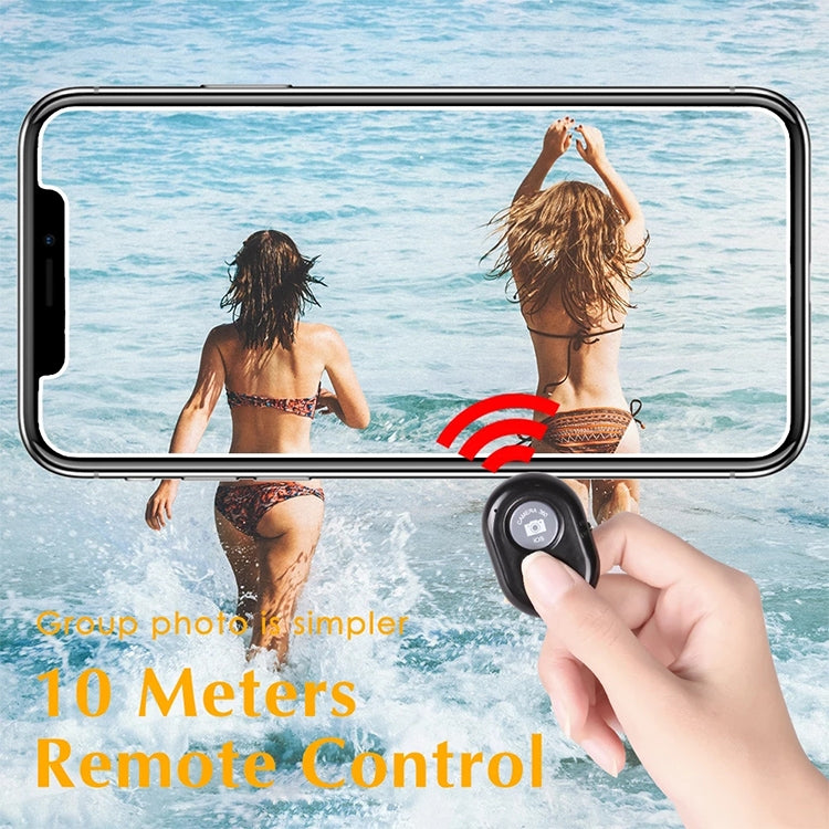 BRCMCOM Chip Universal Bluetooth 3.0 Remote Shutter Camera Control Self-timer, Black, White