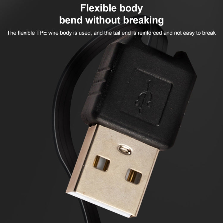 USB Retractable Data & Charger Cable for Motorola V3 / Mobile Phone / MP3 / MP4 / Digital Camera / GPS, Length: 10cm (Can be Extended to 80cm),  Black, USB 2.0 to Mini 5 Pin, USB 1.1 to Mini 5 Pin