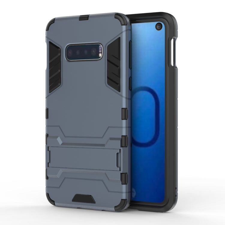Shockproof PC + TPU Case for Galaxy S10e, with Holder, For Samsung Galaxy S10e