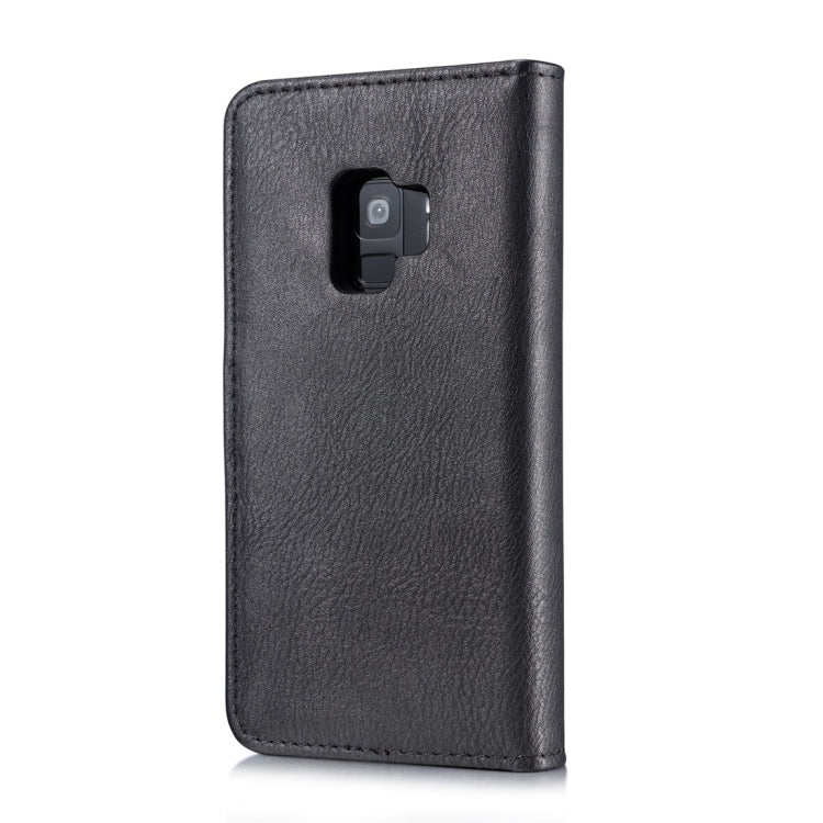 DG.MING for Galaxy S9 Crazy Horse Texture Horizontal Flip Detachable Magnetic Protective Case with Holder & Card Slots & Wallet, Galaxy S9