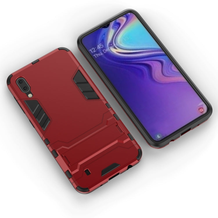 Shockproof PC + TPU Case for Galaxy M10, with Holder, For Samsung Galaxy M10