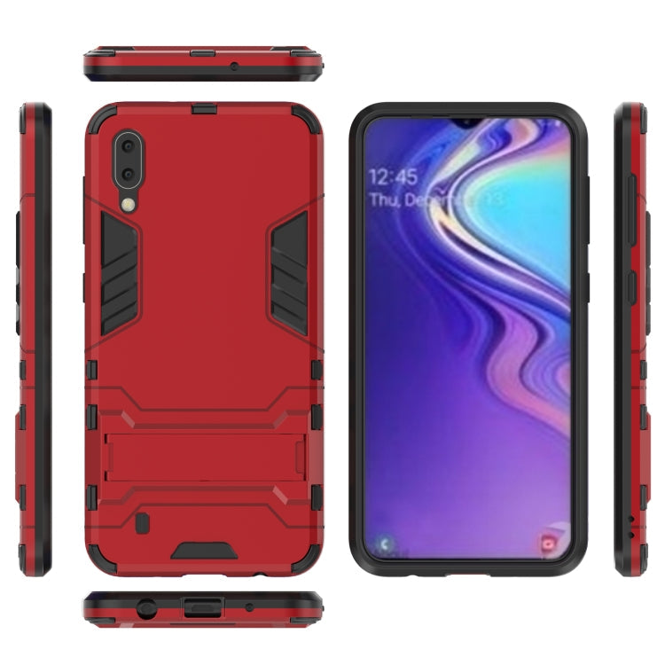 Shockproof PC + TPU Case for Galaxy M10, with Holder, For Samsung Galaxy M10