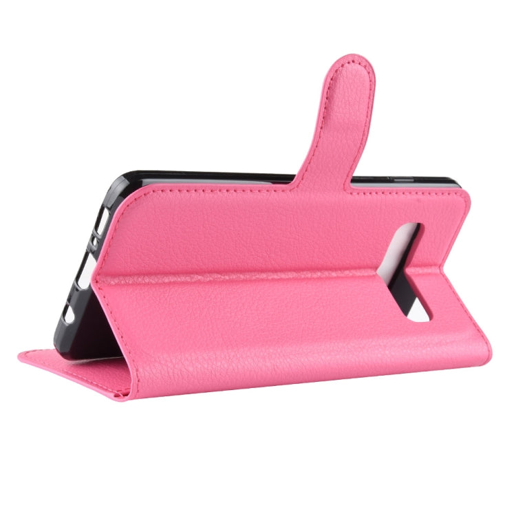 Litchi Texture Horizontal Flip Leather Case for Galaxy S10 6.1, with Wallet & Holder & Card Slots, Galaxy S10, For Galaxy S10