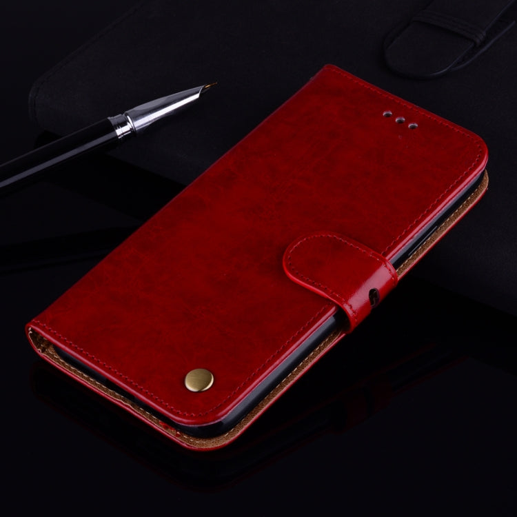 For Galaxy S8 Business Style Oil Wax Texture Horizontal Flip Leather Case with Holder & Card Slots & Wallet, For Galaxy S8