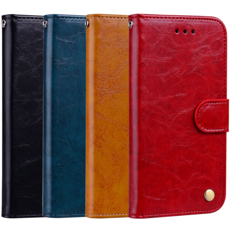 For Samsung Galaxy S8 + Business Style Oil Wax Texture Horizontal Flip Leather Case with Holder & Card Slots & Wallet, For Galaxy S8 +
