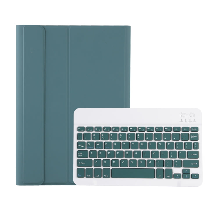 For iPad 11 2025 / 10th Gen 10.9 2022 A10B Lambskin Texture Ultra-thin Bluetooth Keyboard Leather Tablet Case with Pen Slot, A10B