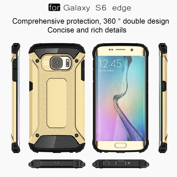 For Galaxy S6 Edge / G925 Tough Armor TPU + PC Combination Case, For Galaxy S6 edge