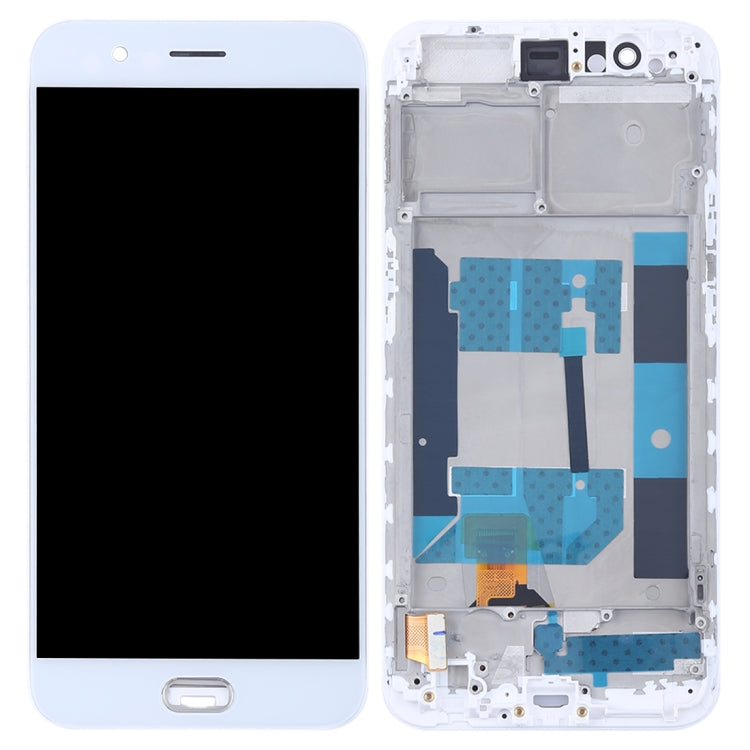 TFT Materials LCD Screen and Digitizer Full Assembly with Frame for OPPO R11, For OPPO R11