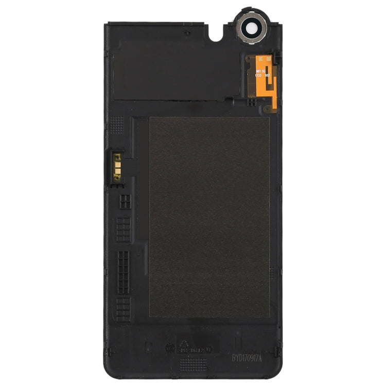 Battery Back Cover with Camera Lens Frame for Blackberry Keyone, For Blackberry Keyone