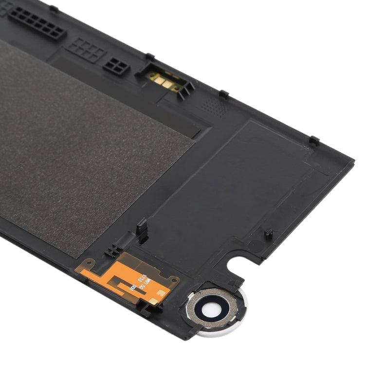 Battery Back Cover with Camera Lens Frame for Blackberry Keyone, For Blackberry Keyone