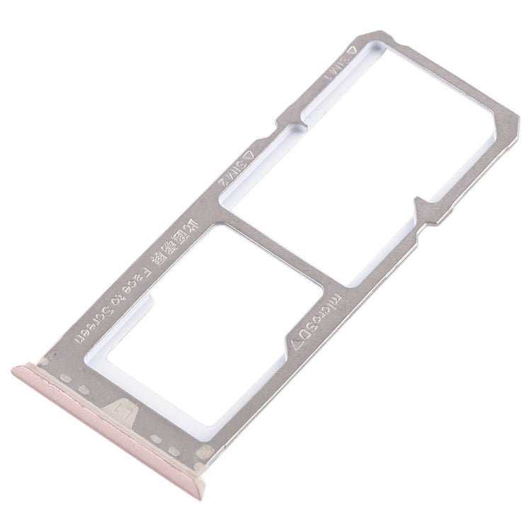 For OPPO A79 2 x SIM Card Tray + Micro SD Card Tray, For OPPO A79