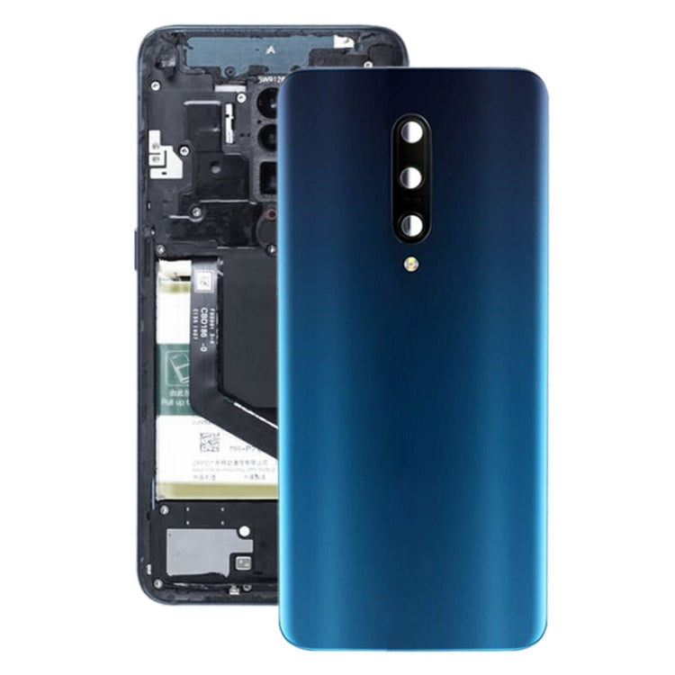 For OnePlus 7 Pro Battery Back Cover with Camera Lens Frame, For OnePlus 7 Pro