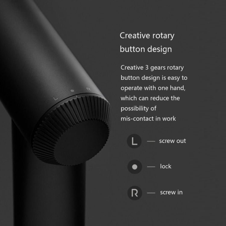 Original Xiaomi Mijia Cordless Rechargeable Screwdriver With 12 PCS  S2 Screw Bits, With 12 PCS S2 Screw