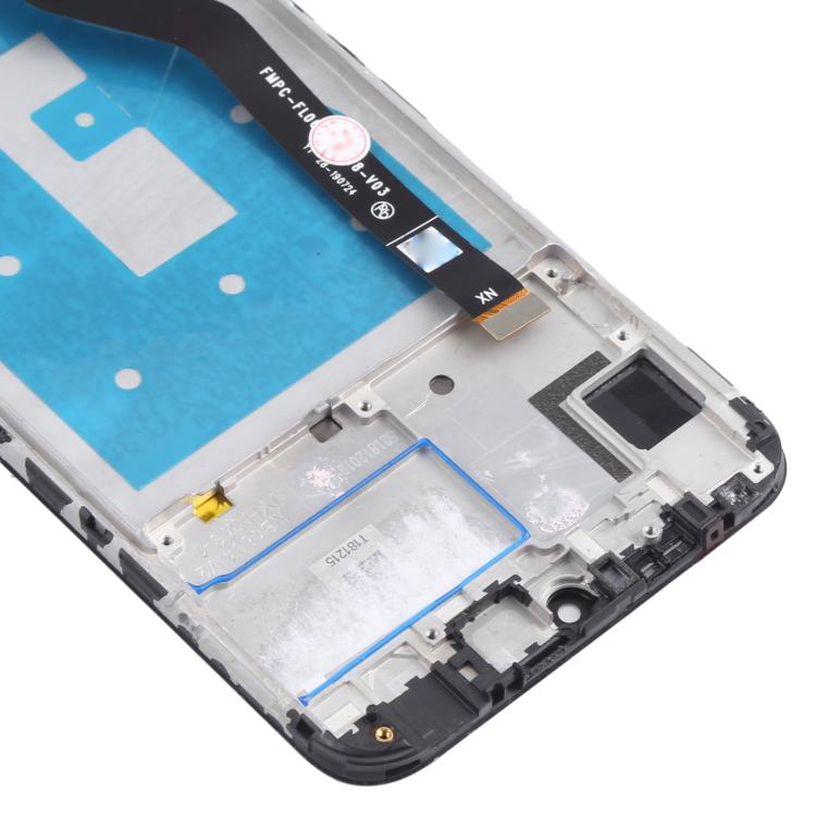 LCD Screen and Digitizer Full Assembly with Frame for Huawei Y7 (2019)(High Version), For Huawei Y7 (2019)