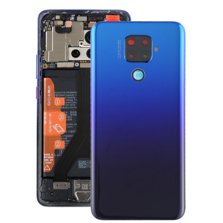 Original Battery Back Cover with Camera Lens Frame for Huawei Mate 30 Lite, For Huawei Mate 30 Lite(Original)