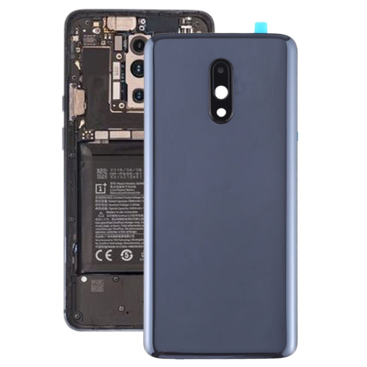 For OnePlus 7 Original Battery Back Cover with Camera Lens Frame, For OnePlus 7,Original, For OnePlus 7,Original (Red), For OnePlus 7 (Original)