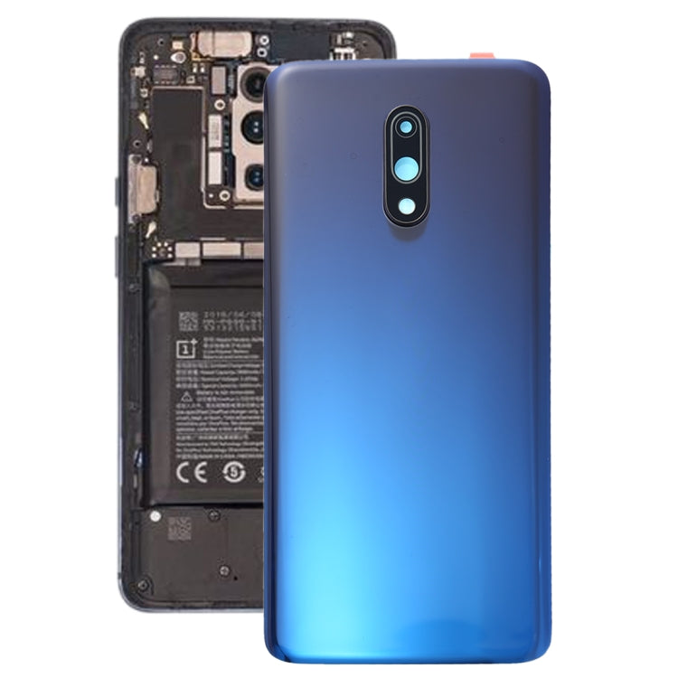 For OnePlus 7 Original Battery Back Cover with Camera Lens Frame, For OnePlus 7,Original, For OnePlus 7,Original (Red), For OnePlus 7 (Original)