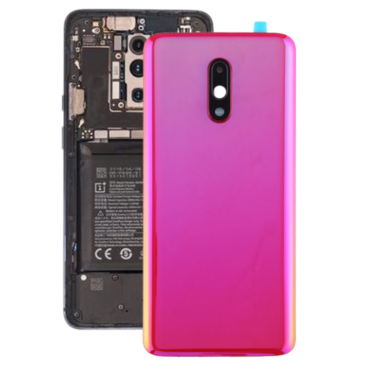 For OnePlus 7 Original Battery Back Cover with Camera Lens Frame, For OnePlus 7,Original, For OnePlus 7,Original (Red), For OnePlus 7 (Original)