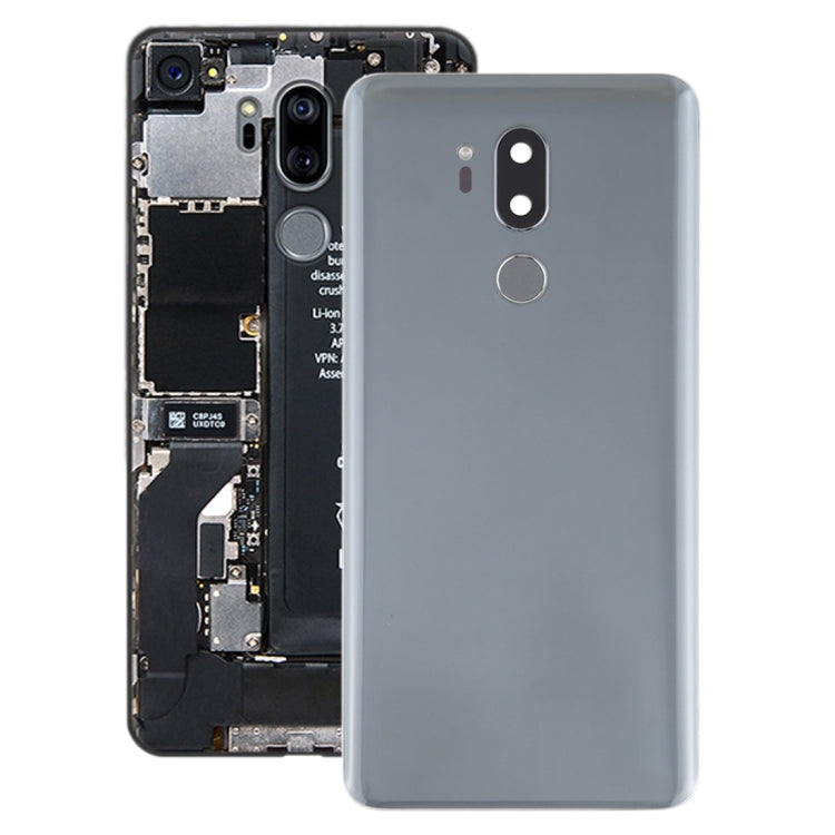 Battery Back Cover with Camera Lens Frame & Fingerprint Sensor for LG G7 ThinQ / G710 / G710EM / G710PM / G710VMP, For LG G7 ThinQ