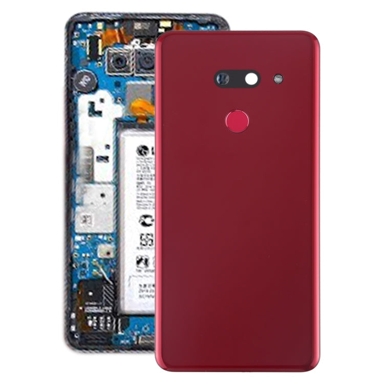 Battery Back Cover with Camera Lens Frame & Fingerprint Sensor for LG G8 ThinQ / LMG820QM7 LM-G820UMB LMG820UM1 (US Version), For LG G8 ThinQ(US Version)