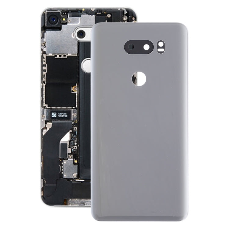 Battery Back Cover with Camera Lens Frame for LG V30 / VS996 / LS998U / H933 / LS998U / H930, For LG V30 (with Camera Lens Frame)