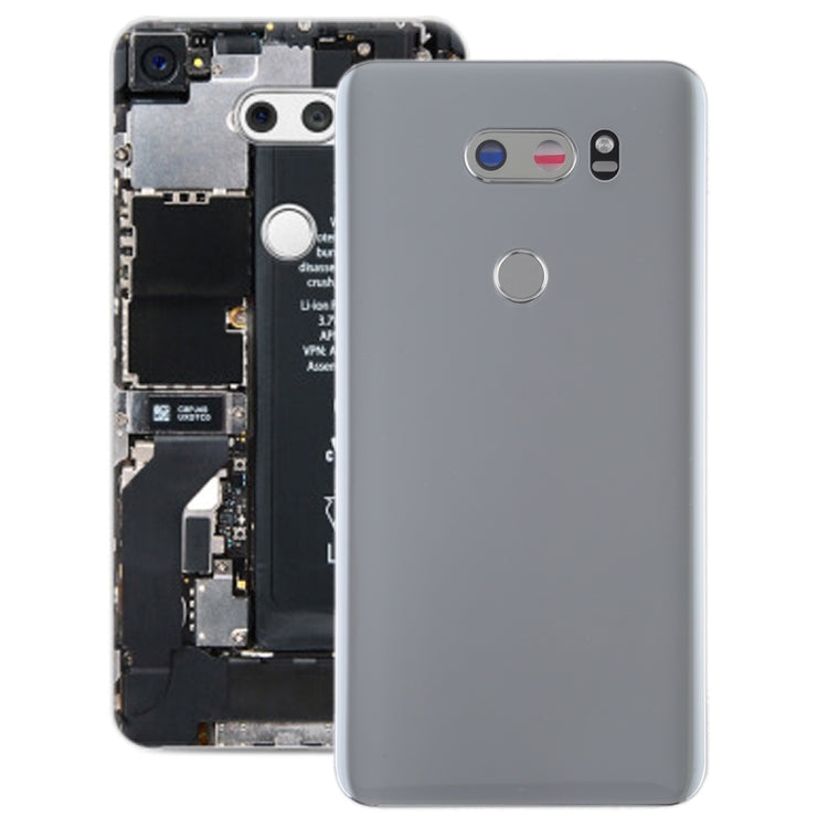Battery Back Cover with Camera Lens Frame & Fingerprint Sensor for LG V30 / VS996 / LS998U / H933 / LS998U / H930, For LG V30(with Fingerprint Sensor)