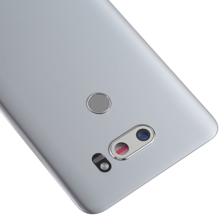 Battery Back Cover with Camera Lens Frame & Fingerprint Sensor for LG V30 / VS996 / LS998U / H933 / LS998U / H930, For LG V30(with Fingerprint Sensor)
