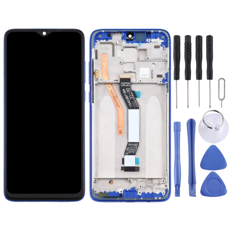 LCD Screen and Digitizer Full Assembly with Frame (Double SIM Card Version) for Xiaomi Redmi Note 8 Pro, For Xiaomi Redmi Note 8 Pro, For Redmi Note 8 Pro, For Xiaomi Redmi Note 8 Pro (Double card)