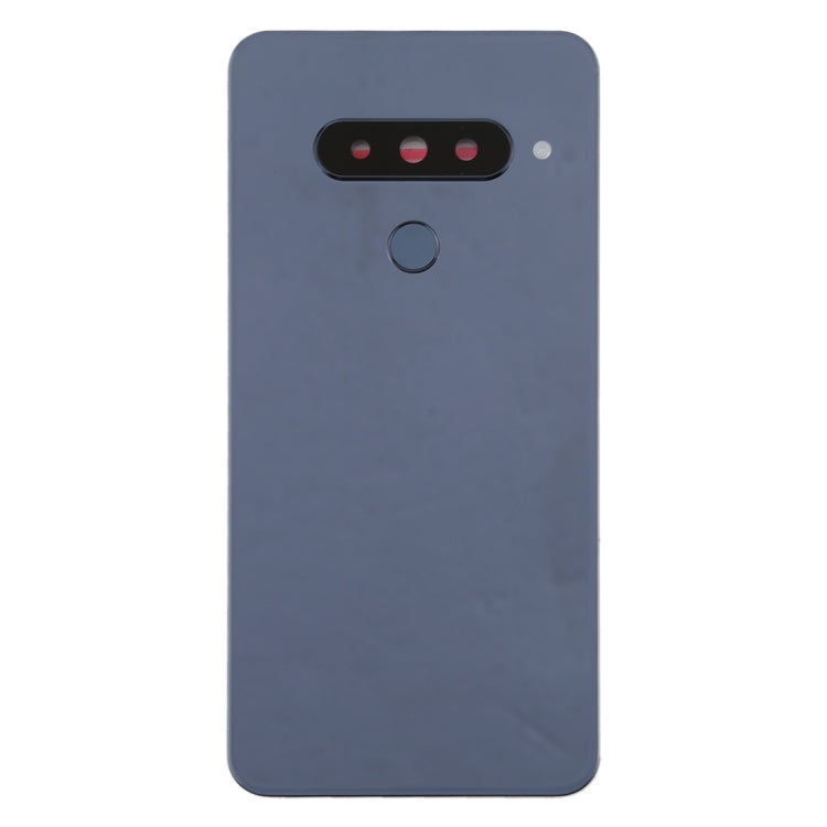 Battery Back Cover with Camera Lens Frame & Fingerprint Sensor for LG G8s ThinQ, For LG G8s ThinQ with Fingerprint