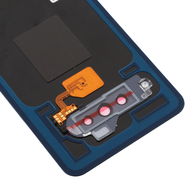 Battery Back Cover with Camera Lens Frame & Fingerprint Sensor for LG G8s ThinQ, For LG G8s ThinQ with Fingerprint