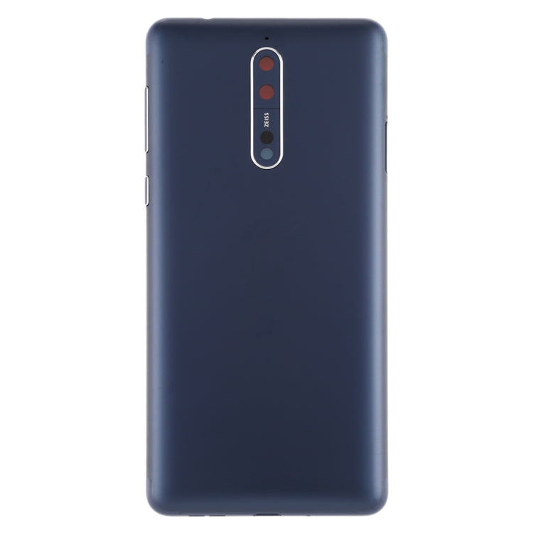 Battery Back Cover with Camera Lens Frame & Side Keys for Nokia 8 / N8 TA-1012 TA-1004 TA-1052, For Nokia 8