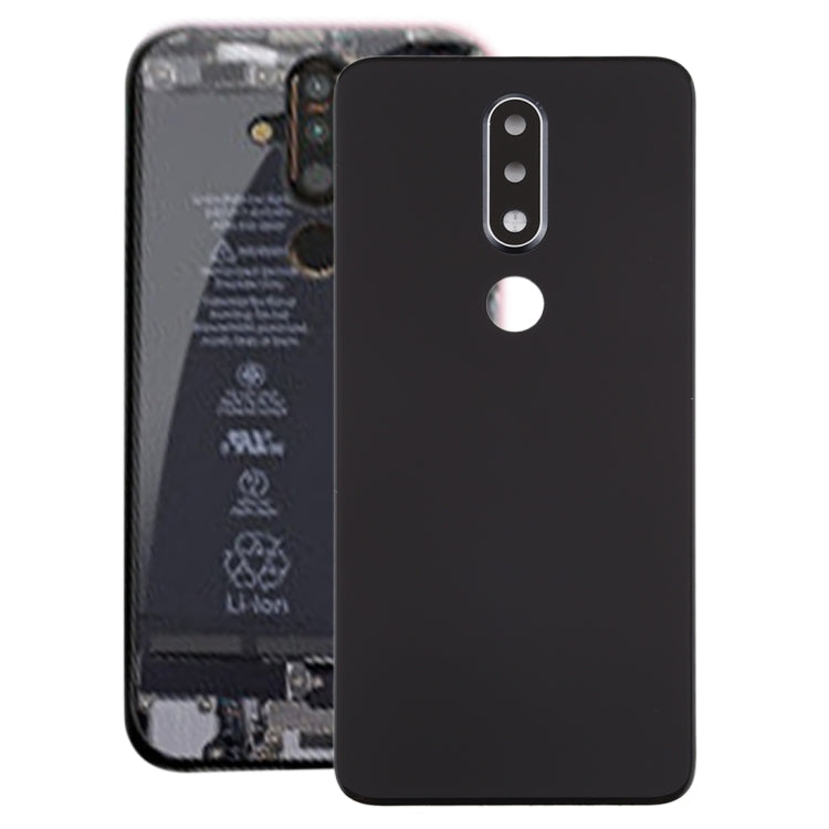 Battery Back Cover with Camera Lens Frame for Nokia X6 (2018) / 6.1 Plus TA-1099 TA-1103, For Nokia X6 (2018)