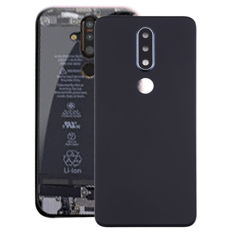 Battery Back Cover with Camera Lens Frame for Nokia X6 (2018) / 6.1 Plus TA-1099 TA-1103, For Nokia X6 (2018)