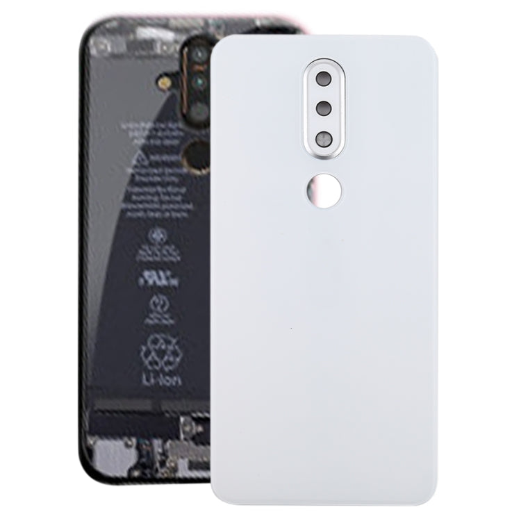 Battery Back Cover with Camera Lens Frame for Nokia X6 (2018) / 6.1 Plus TA-1099 TA-1103, For Nokia X6 (2018)