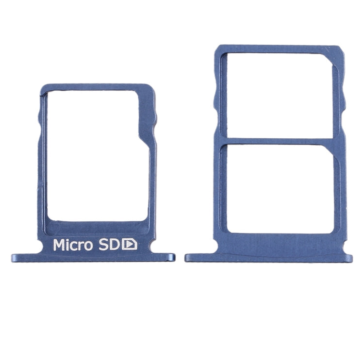 SIM Card Tray + SIM Card Tray + Micro SD Card Tray for Nokia 5 / N5 TA-1024 TA-1027 TA-1044 TA-1053, For Nokia 5
