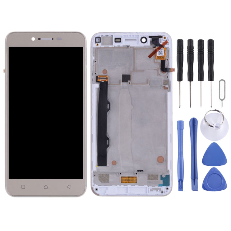 LCD Screen and Digitizer Full Assembly with Frame for Lenovo Vibe K5 Plus A6020A46 A6020l36 A6020l37, For Lenovo Vibe K5 Plus