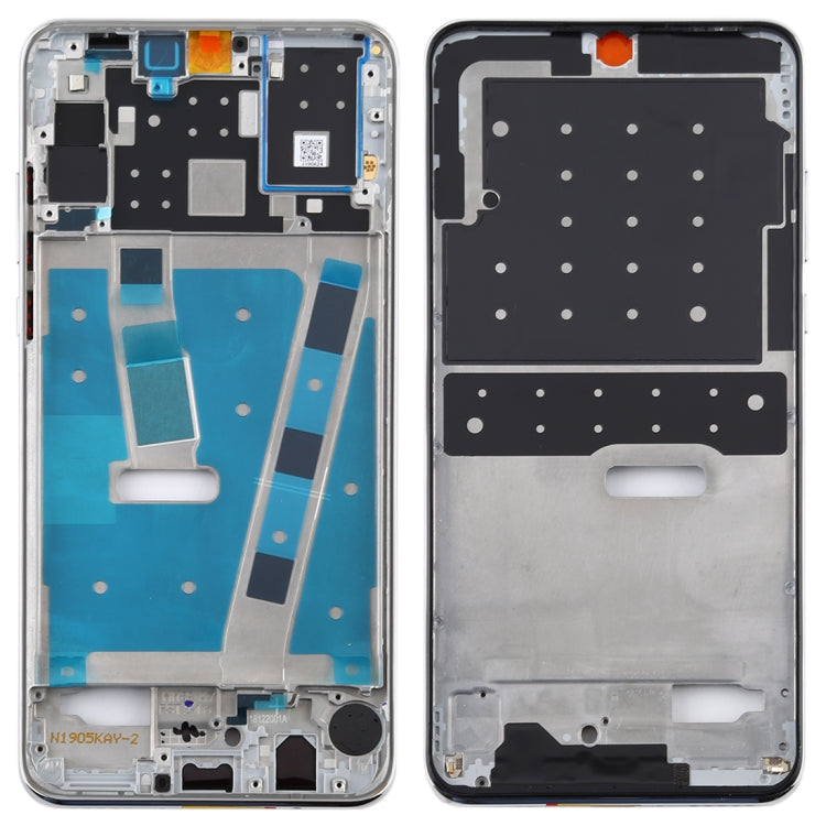 Middle Frame Bezel Plate with Side Keys for Huawei Nova 4e, For Huawei Nova 4e, For Nova 4e