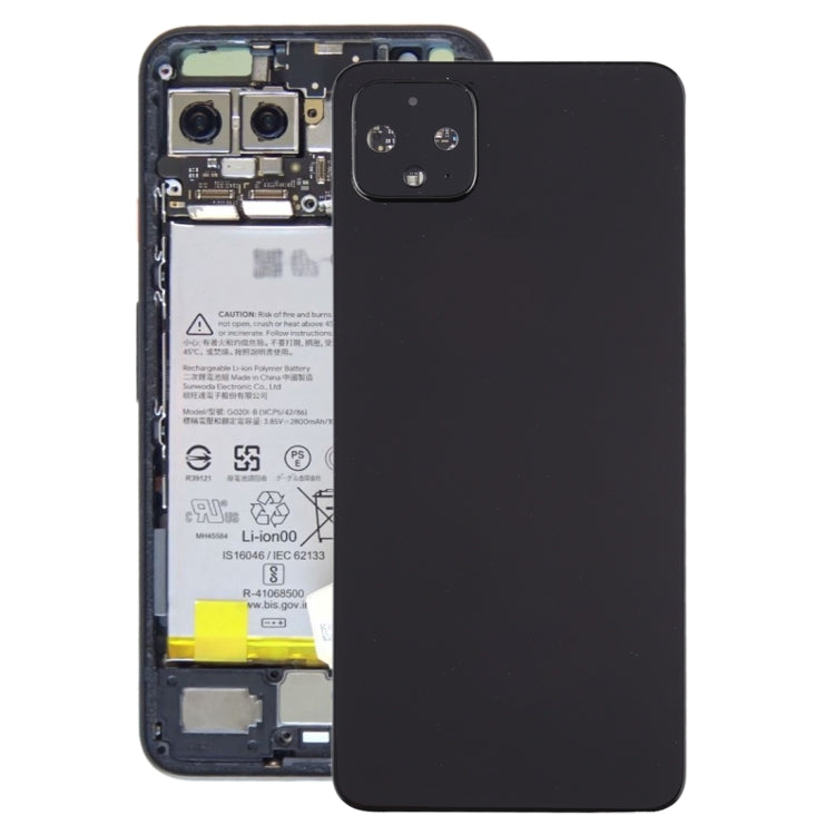 Battery Back Cover with Camera Lens Frame for Google Pixel 4XL, For Google Pixel 4XL