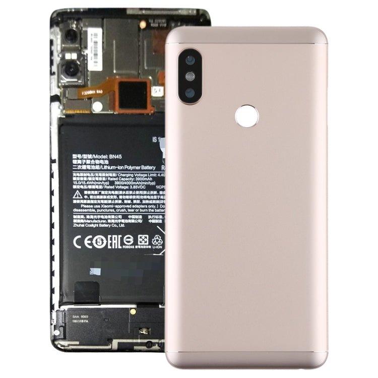 Battery Back Cover with Camera Lens Frame & Side Keys for Xiaomi Redmi Note 5, For Redmi Note 5, Redmi Note 5