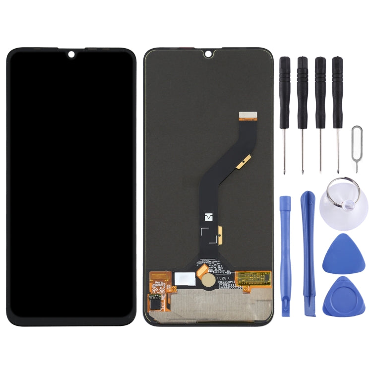 Original AMOLED Material LCD Screen and Digitizer Full Assembly for Tecno Phantom 9 AB7, For Tecno Phantom 9(Original)