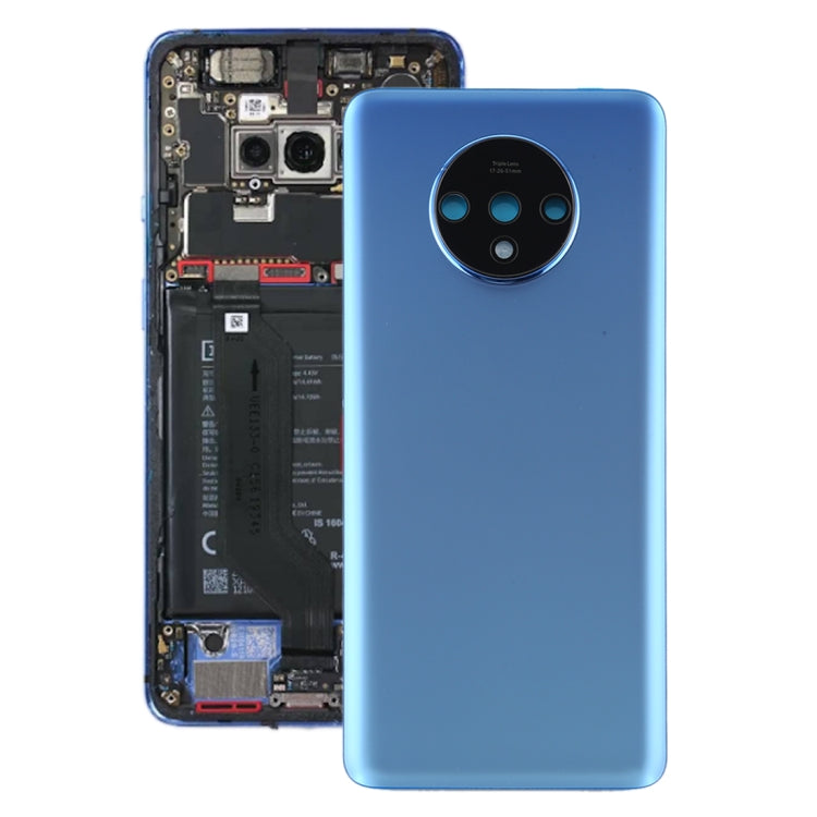 For OnePlus 7T Original Battery Back Cover with Camera Lens Frame, For OnePlus 7T(Original)