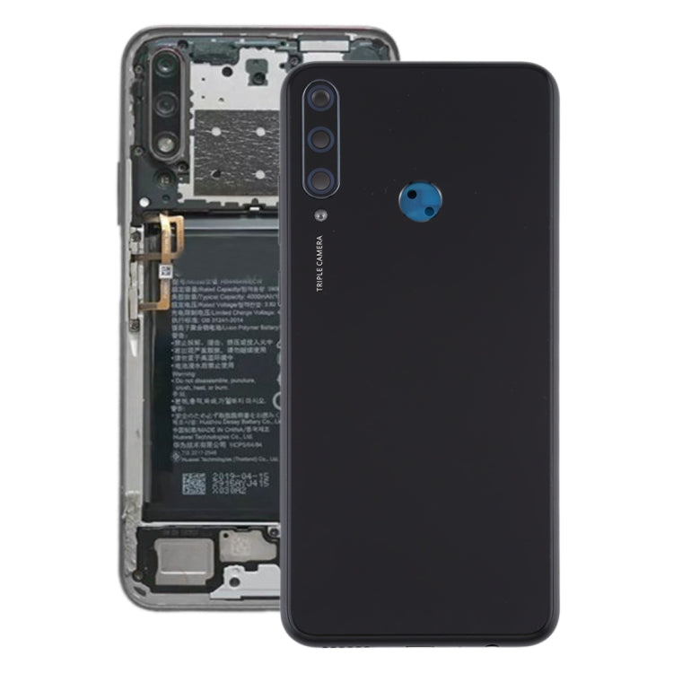 Original Battery Back Cover with Camera Lens Frame for Huawei Y6p, For Huawei Y6p(Original)