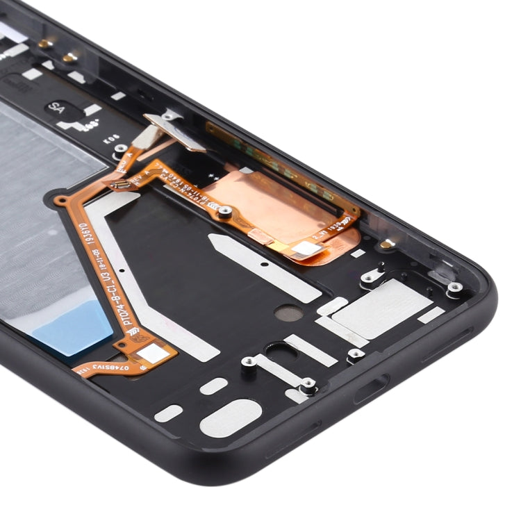 Original LCD Screen and Digitizer Full Assembly with Frame for Google Pixel 4XL, For Google Pixel 4XL(with Frame)